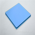 Cena paneli poliwęglanowych w kolorze niebieskim